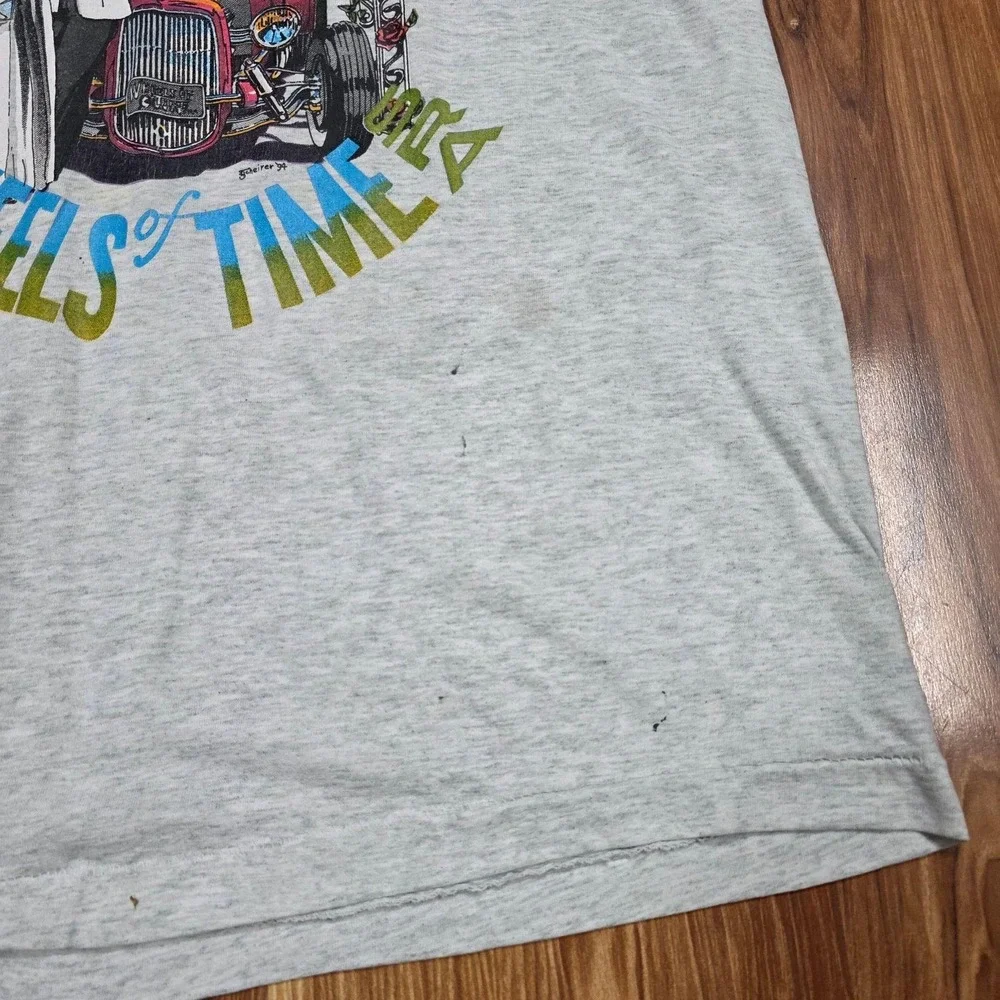 Vintage Wheels Of Time Sweet 16th Shirt Mens XL Gray Fruit Of The Loom 1994 90s